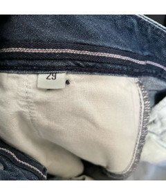 ESPRIT Midi udobno elegantno džins krilo mornarsko modra velikost 29