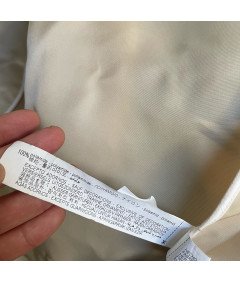 Zara Kurtka Damska Wygodna Lekka Przeciwdeszczowa z Kapturem Beżowa Rozmiar S