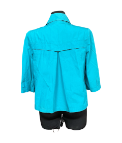 Marks&Spencer Płaszcz Damski Stylowy Wygodny Niebieski Rozmiar 42