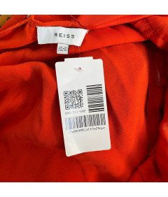 Reiss Kombinezon Bez Rękawów Lekki Wygodny Elegancki Czerwony Rozmiar 42