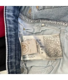 Diesel ženske udobne hlače iz džinsa elegantne modre velikosti 27/30