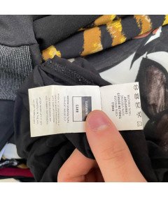 Wemoto Ženske hlače Udobne trajne in elegantne črne velikosti S