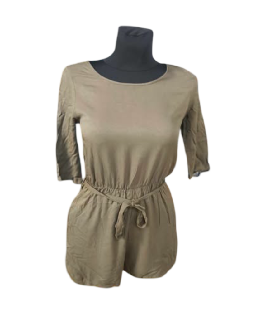 Pimkie kratke kratke hlače obleka lahka udobna rjava velikost S