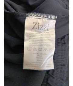 Zizzi kratkimi rokavi obleko udobno lahka mornarsko modra Plus velikost XL