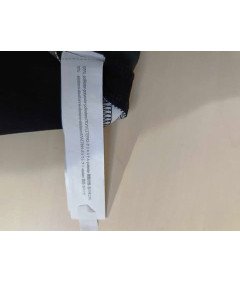 Zara Damskie Spodnie Wygodne Stylowe Czarne z Białym Paskiem Rozmiar L