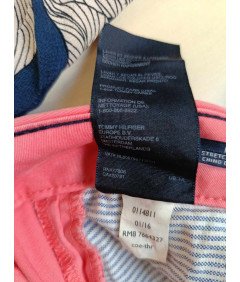 Tommy Hilfiger Damskie Spodnie Wygodne Wytrzymałe i Stylowe Różowy 34