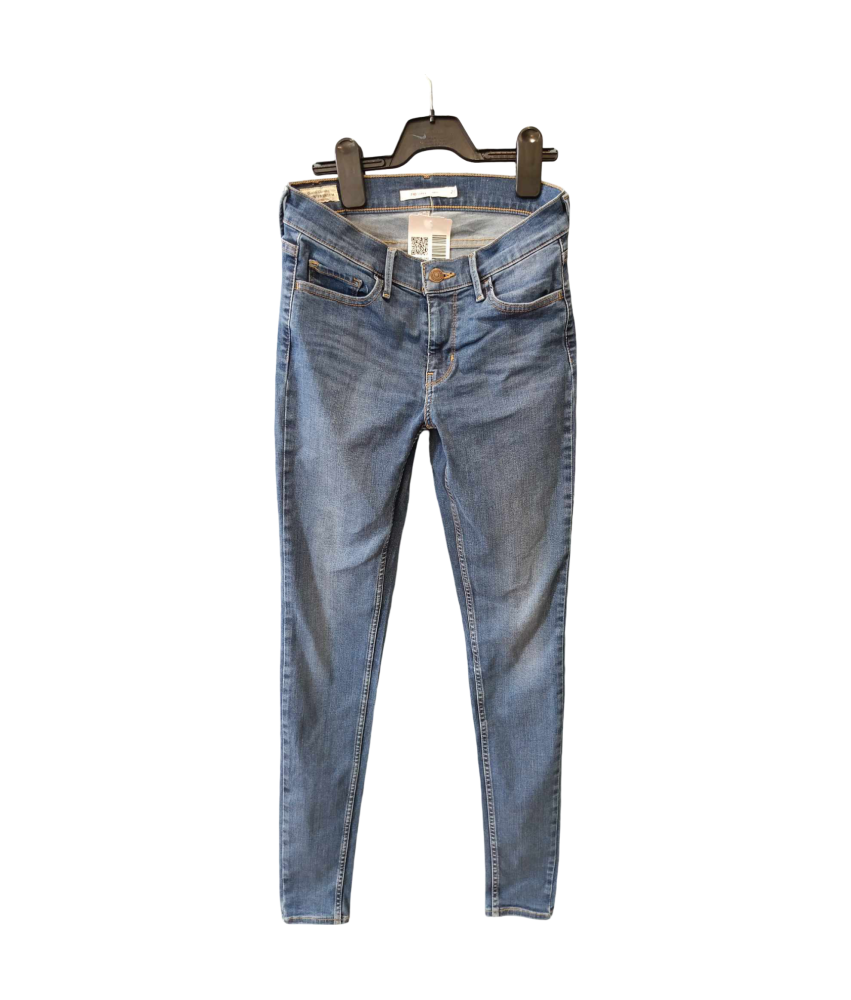 Levi's Damskie Spodnie Wygodne Jeansowe Dżinsowe Stylowe Granatowe Rozmiar 27