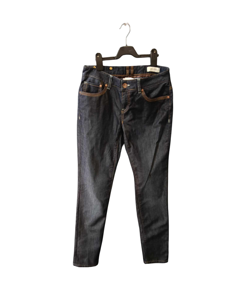 Mos Mosh Ženske udobne hlače iz džinsa mornarsko modra 30