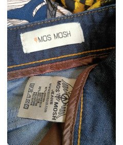 Mos Mosh Ženske udobne hlače iz džinsa mornarsko modra 30