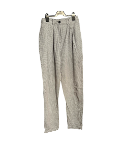 asos Ženske hlače Udobno Elegantna črno-bela velikost 38