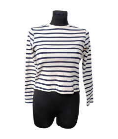 loreak mendian Ženska majica z dolgimi rokavi White Blue XS