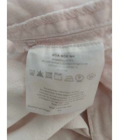 NOA NOA Ženske hlače udobne elegantne bele velikosti S