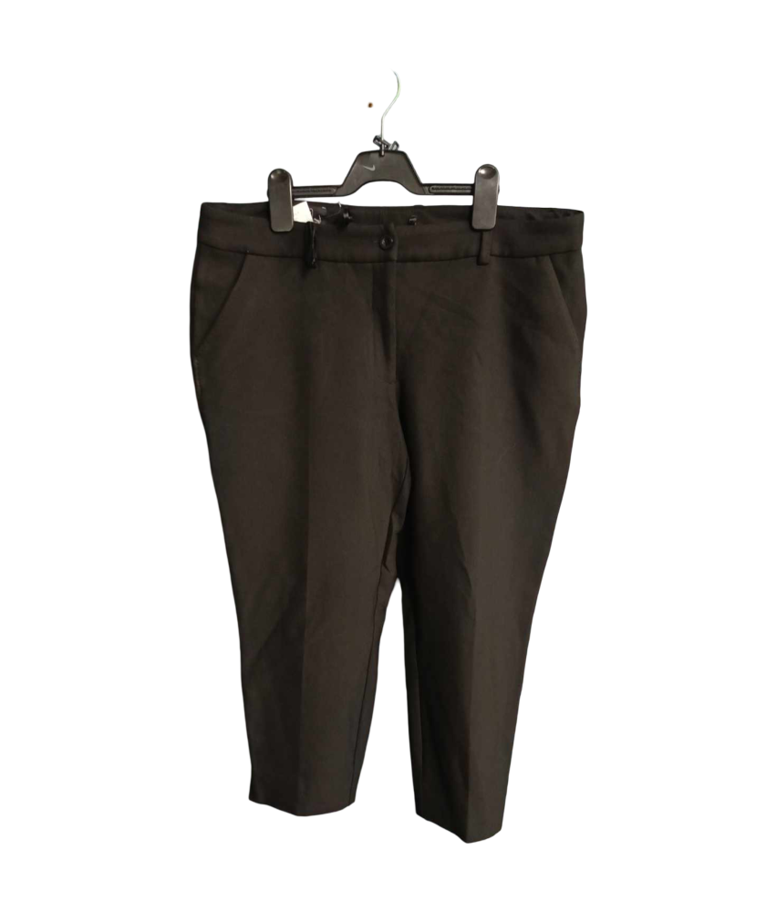 MADELEINE Moške hlače udobne elegantne elegantne črne velikosti M