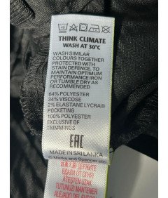 Marks and Spencer Moške hlače Elegantna elegantna črna velikost 34/33,5