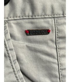 edc Moške udobne elegantne hlače iz džinsa Bela 29/30