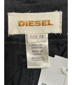 Diesel Spodnie Męskie Wygodne Stylowe Eleganckie Czarne Rozmiar 26