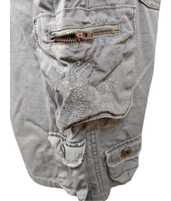 Zero Midi krilo udobno elegantno z žepi Bež velikost 38