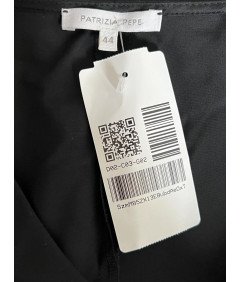 Patrizia Pepe Sukienka Przed Kolano Stylowa Elegancka Czarna 44