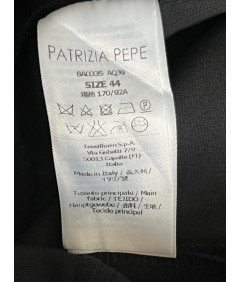 Patrizia Pepe Sukienka Przed Kolano Stylowa Elegancka Czarna 44