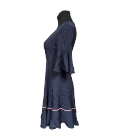 Tommy Hilfiger Obleka do kolen Elegantna udobna mornarsko modra 36