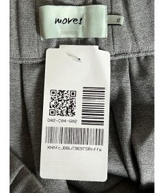 Moves Spódnica Midi Wygodna Stylowa Szara Rozmiar XL