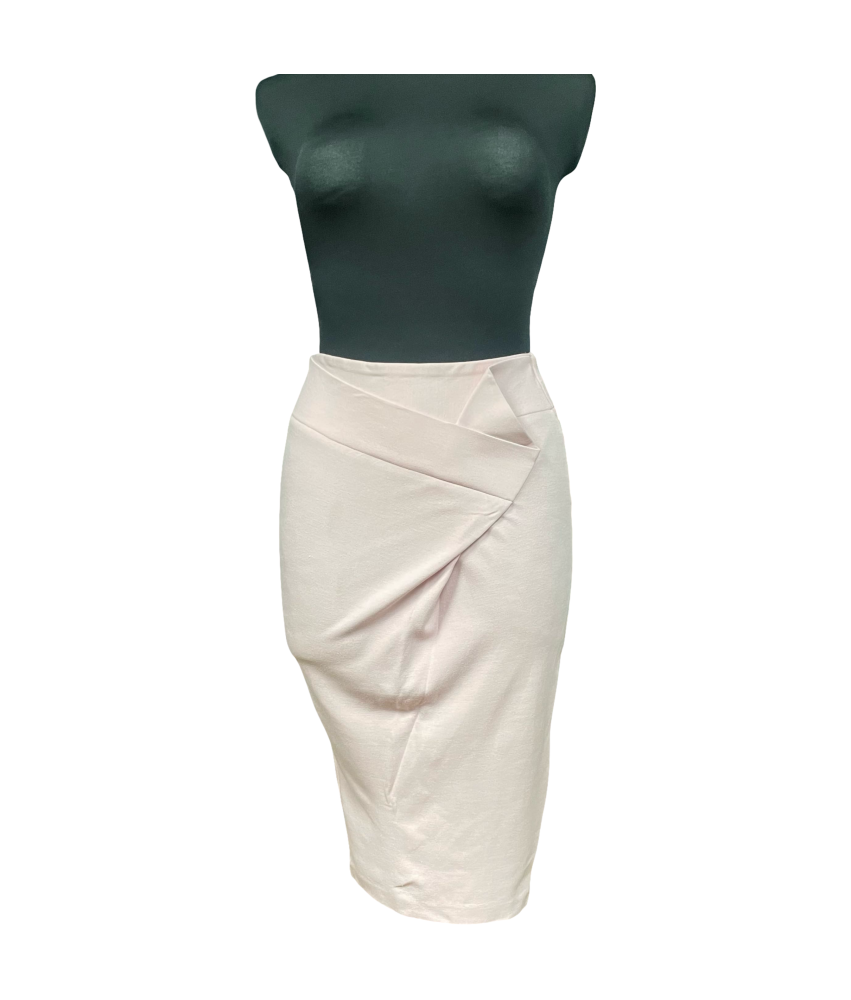 asos Midi krilo udobno elegantno elegantno roza velikost 36