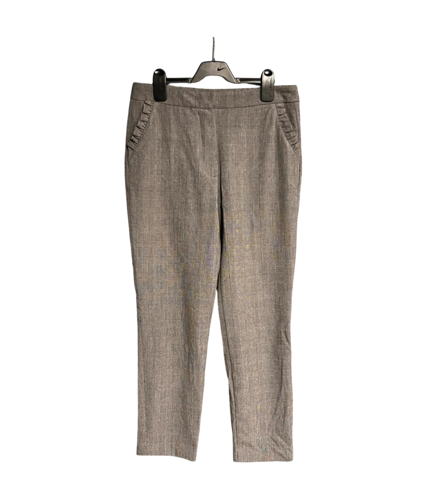 Zara moške hlače udobno elegantno elegantno sivo velikost M