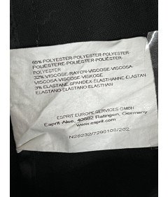 ESPIRIT ženske hlače udobno elegantno elegantno črna velikost 38