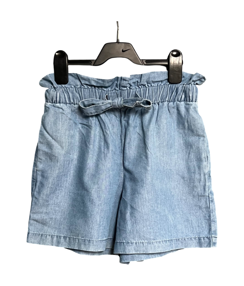 VILA ženske kratke hlače udobno elegantno modra velikost 34