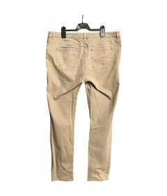 Zero Ženske hlače Udobne elegantne Denim Beige 44