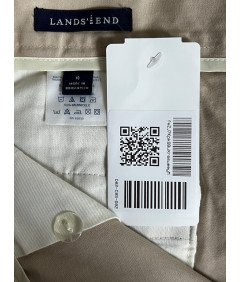 LANDS' END Krótkie Spodenki Damskie Wygodne Stylowe Beżowe Rozmiar L