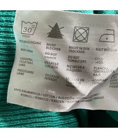 Street One Ženska majica z dolgimi rokavi Udobna zelena velikost L