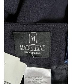 MADELEINE Moške hlače udobne elegantne elegantne črne velikosti 44