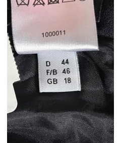 MADELEINE Moške hlače udobne elegantne elegantne črne velikosti 44