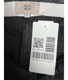 NOA NOA Ženske hlače Udobne elegantne elegantne črne velikosti S