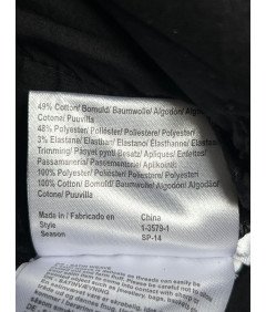 NOA NOA Ženske hlače Udobne elegantne elegantne črne velikosti S