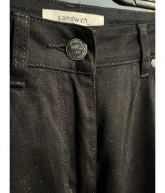 Sendvič hlače Moške udobne elegantne Denim Black 40