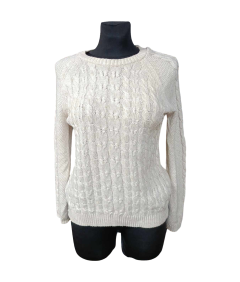 stradivarius Ženski pulover Eleganten udoben topel bela velikost S