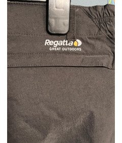 Regatta Moške hlače udobne elegantne sive velikosti 29