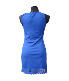 Dorothy Perkins Sukienka Przed Kolano Wygodna Niebieska Rozmiar 38