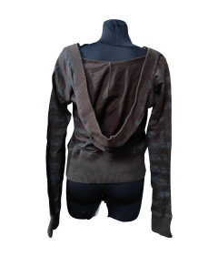 Hurley žensko kapuco mikina topel udobno rjava velikost M