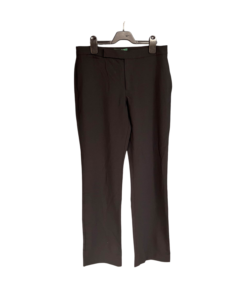 Ralph Lauren Ženske hlače Elegantno in elegantno črno Velikost 36