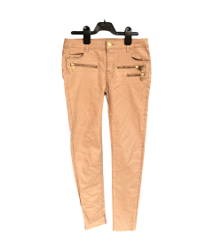 Lara Woman Damskie Spodnie Wygodne Stylowe Brązowe Rozmiar 36