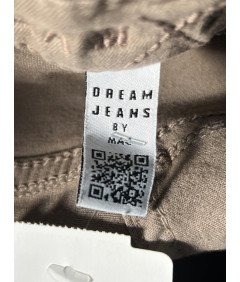 MAC Ženske udobne in elegantne rjave hlače velikosti 36/28