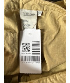 PART TWO Damskie Spodnie Wygodne i Stylowe Żółte Rozmiar 40