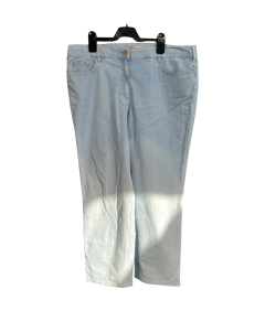 ZERRES Moške udobne elegantne hlače iz džinsa Modra 46