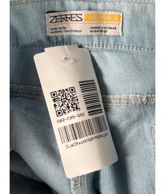 ZERRES Moške udobne elegantne hlače iz džinsa Modra 46