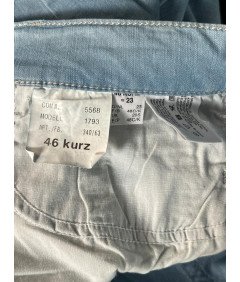 ZERRES Moške udobne elegantne hlače iz džinsa Modra 46