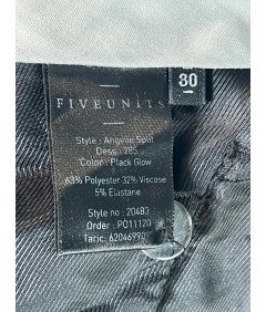 FIVEUNITS Damskie Spodnie Eleganckie i Stylowe Czarne Rozmiar 30