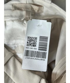 Ženske hlače Vanessa Bruno Udobne, trpežne in elegantne White 34